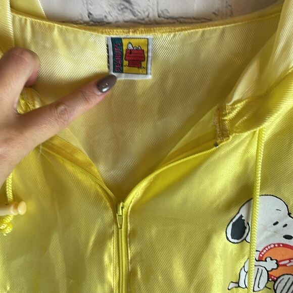 Peanuts Snoopy Yellow Track Jacket One Size - Picture 4 of 8